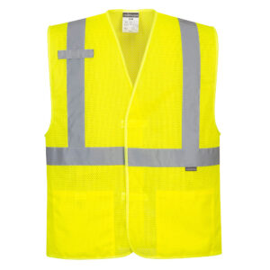 UC492 - Economy Hi-Vis Band and Brace Vest Yellow