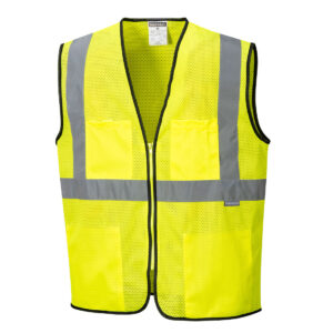 US380 - Tampa Hi-Vis Band and Brace Vest Yellow