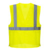 US384- Economy Hi-Vis Breakaway Vest – Yellow - Image 2