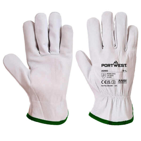 Portwest A260 - Oves Driver Glove Gray - Image 2