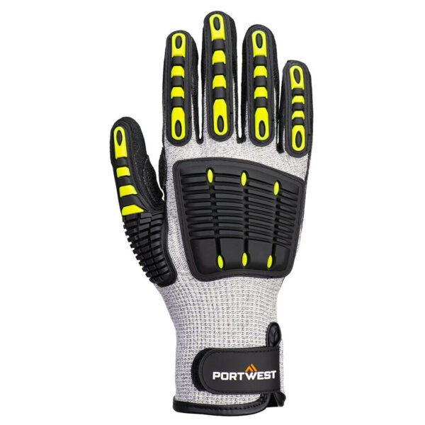 A729 - Anti Impact Cut Resistant Therm Glove A4 Gray/Black