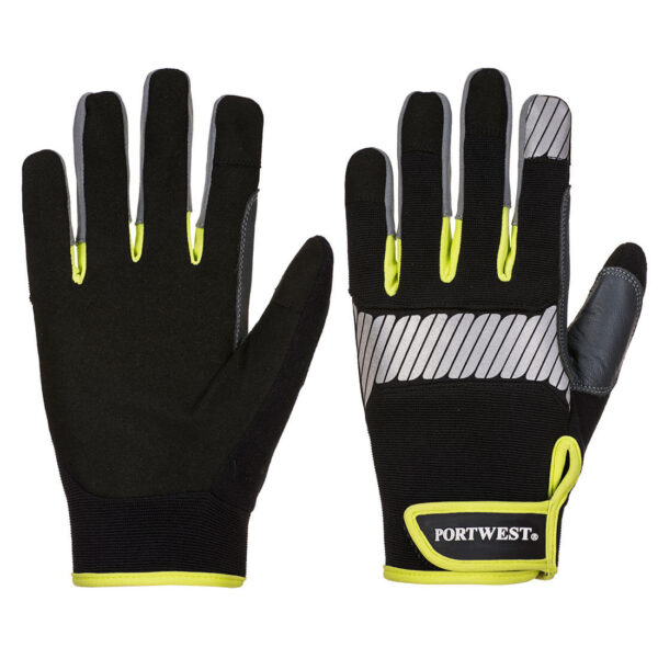 A770 - PW3 General Utility Glove  Black/Yellow