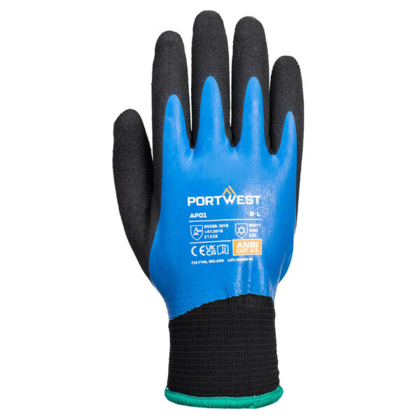 AP01 - Thermo Pro Glove Blue/Black