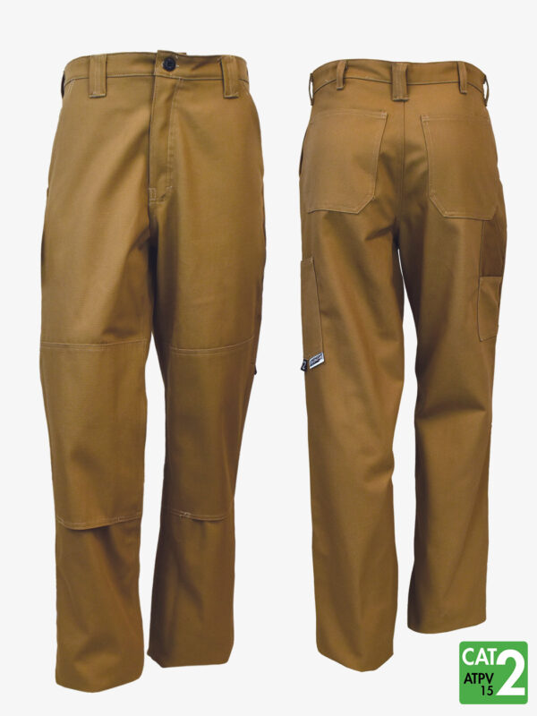 IAP3610 Avenger 12oz Duck Work Pant - Brown - Image 5