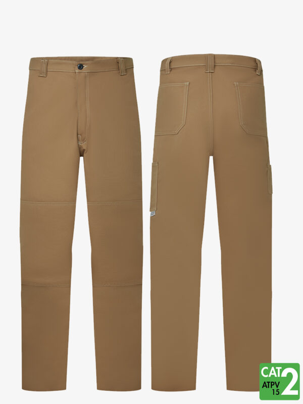 IAP3610 Avenger 12oz Duck Work Pant - Brown - Image 3