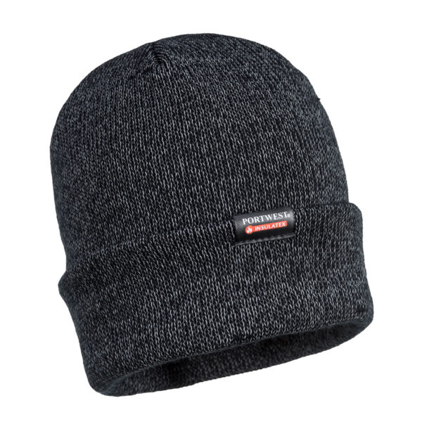 B026 - Reflective Knit Hat, Insulatex Lined Available in Black and Navy