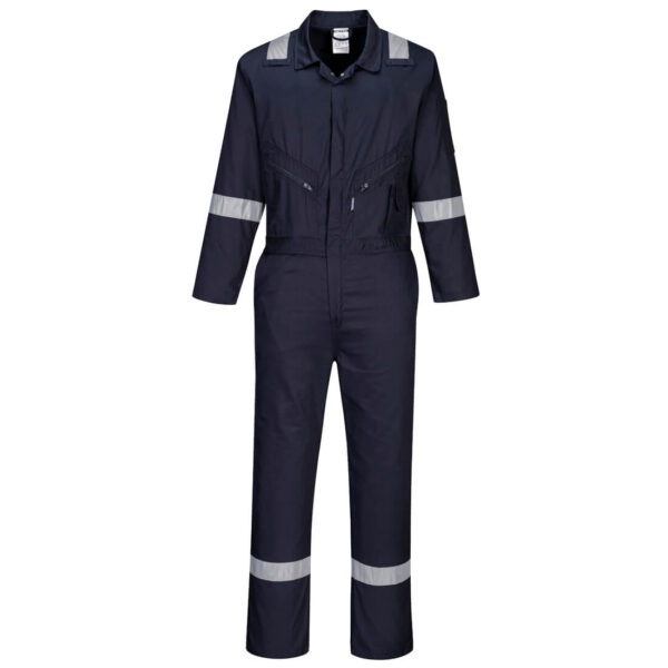 C814 - Iona Enhanced Cotton Coverall Navy