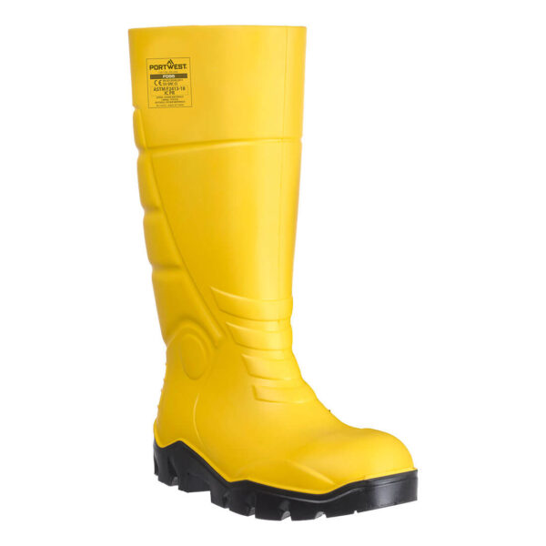 FD95 - PU Safety Rain boot S5 CI FO SR Yellow