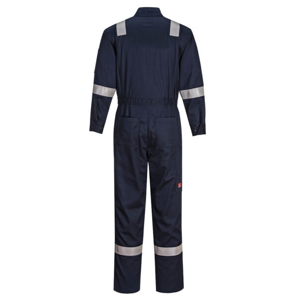 FR504 - Bizflame 88/12 Women's FR Coverall  Navy - Image 2