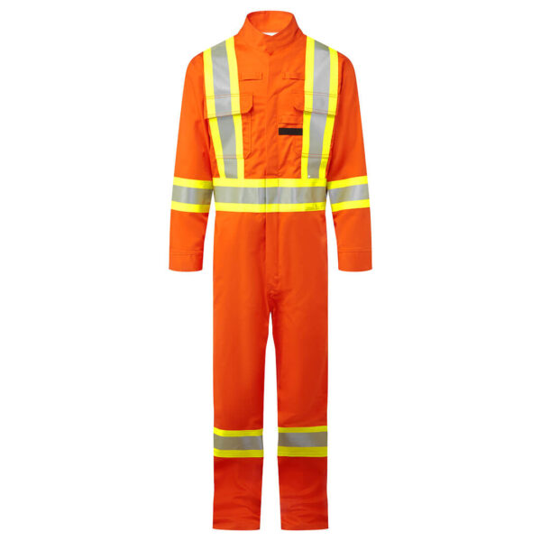 FR512 - Bizflame 88/12 X Back 4” Iona Xtra FR Coverall Orange - Coming Soon! Pre-Order Today!  - Image 4