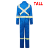 INS109 - Nomex Essential 6oz Deluxe Coverall Royal Blue Tall - Image 2
