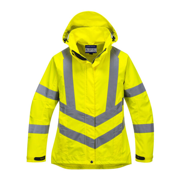 LW70 - Hi-Vis Women's Breathable Rain Jacket  Yellow