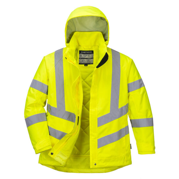 LW74-Hi-Vis-Womens-Winter-Jacket-Yellow-PortWest-TECHACS-Safety-Solutions-LW74YER