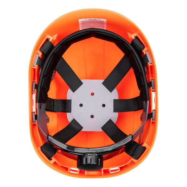 PS63 - Height Endurance Vented Helmet (Orange) | Portwest - Image 2