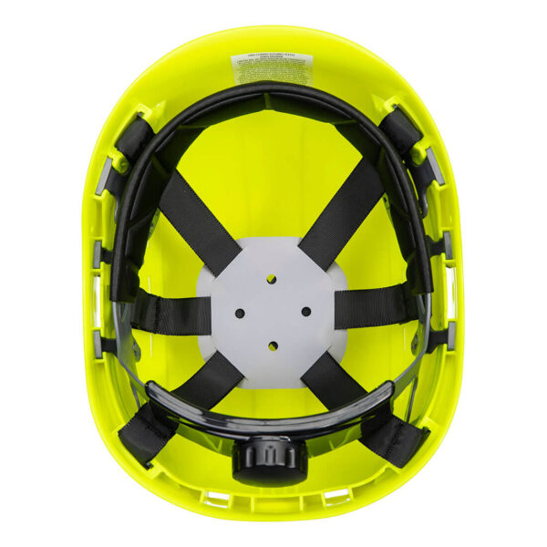 PS63 - Height Endurance Vented Helmet (Yellow) | Portwest - Image 2