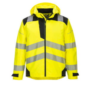 Portwest PW360 - PW3 Hi-Vis Extreme Rain Jacket Yellow/Black