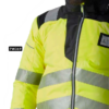 Portwest PW369 - PW3 Hi-Vis Winter Parka Jacket Yellow/Black - Image 6