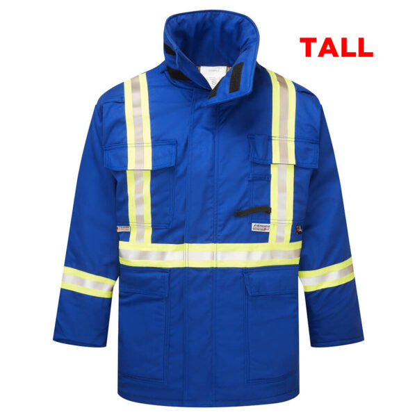 Portwest IAS3215 Avenger 9oz Insulated Parka - Royal Blue - Tall
