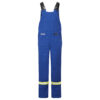 Portwest IUS122 - Ultrasoft 9oz Bib Pants Royal Blue