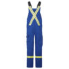 Portwest IUS122 - Ultrasoft 9oz Bib Pants Royal Blue - Image 2