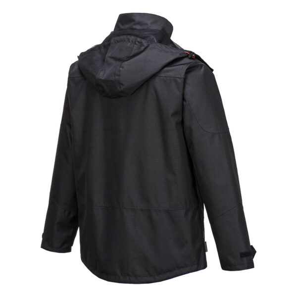 Portwest S555 Outcoach Rain Jacket - Black - Image 2