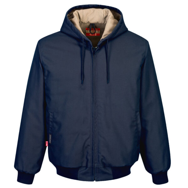 UFR48 - DuraDuck Flame Quilt Lined FR Jacket Navy