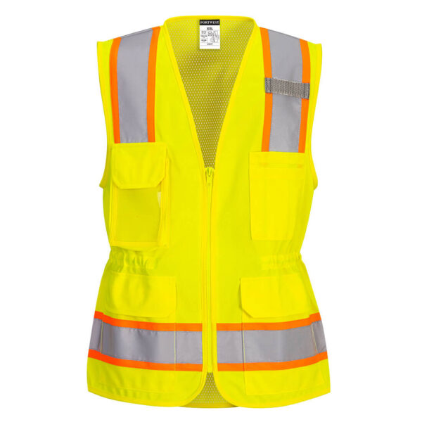 US392 - Hi-Vis Women's Executive Vest  Yellow