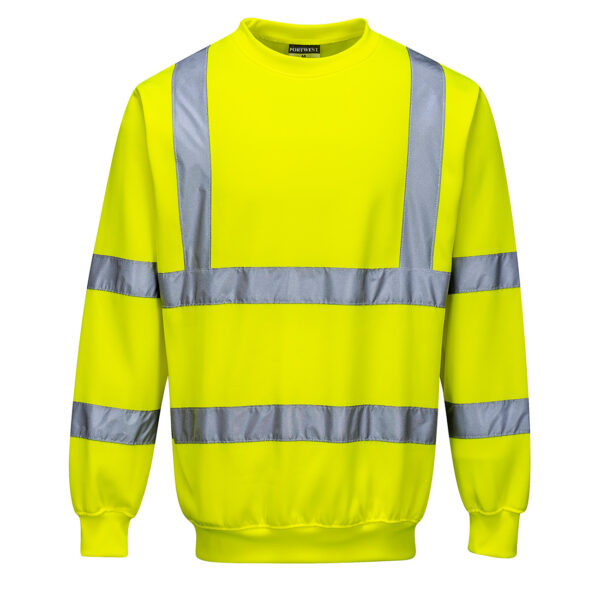 B303 - Hi-Vis Sweatshirt Yellow