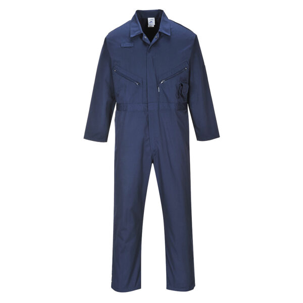 C813 - Liverpool Zip Coverall Navy