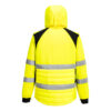 CD863 - WX2 Eco Hi-Vis Hybrid Jacket  Yellow/Black - Image 2