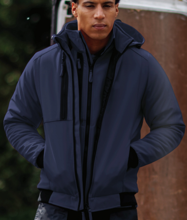 CD874 - WX2 Eco Insulated Softshell (2L) Dark Navy - Image 4