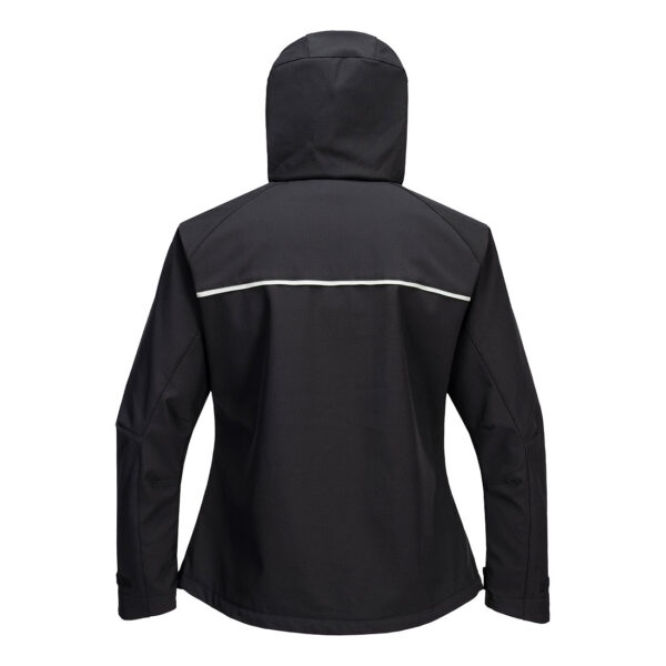 DX486 - DX4 Women's Softshell (3L)  Black - Image 2