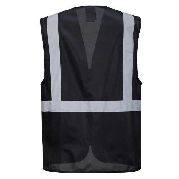 UF476 - Iona Enhanced Executive Vest Black - Image 2