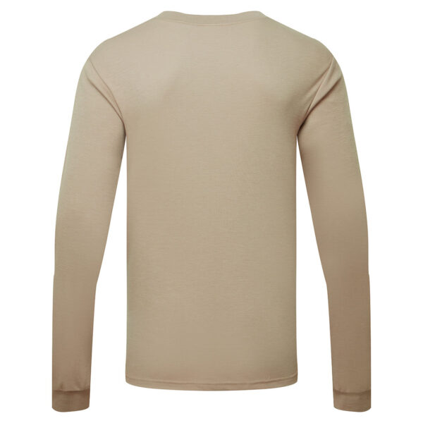 IFP660 - Frontline 6.9oz Henley Long Sleeve T-Shirt  Khaki - Image 2