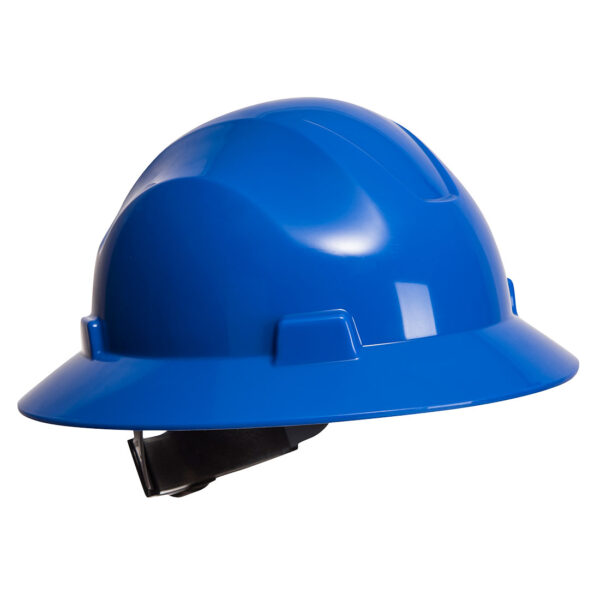 PS56 - Full Brim Premier Hard Hat Royal Blue