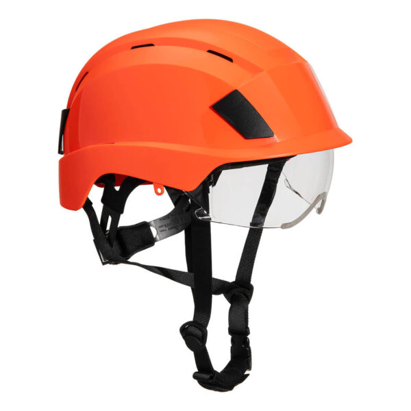 PS80 - Integrated Visor Helmet  Orange