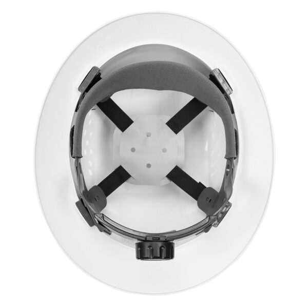 PW52 - Full Brim Premier Hard Hat Vented White - Image 3