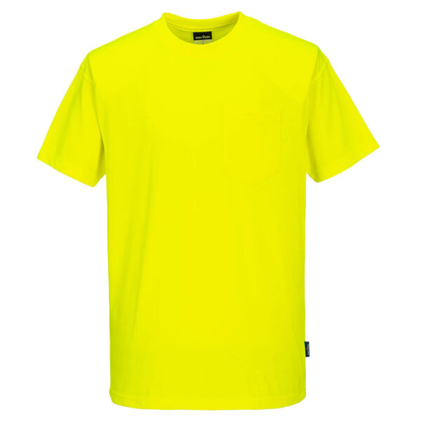 S577- Cotton Blend Hi-Vis T-Shirt Yellow