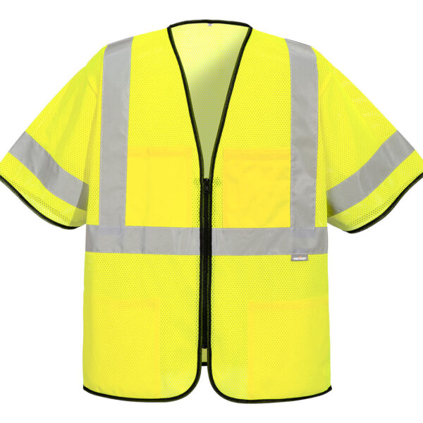 US397 - Hi-Vis Tampa Mesh Class 3 Vest Yellow