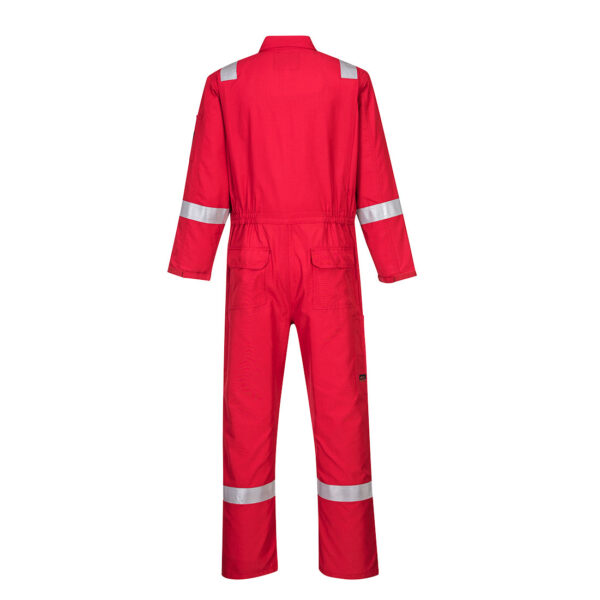 AF73 - Araflame Work Lightweight FR Coverall Red - Image 2
