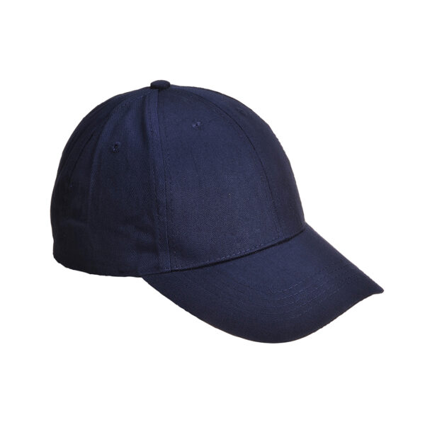 B010 - Six Panel Baseball Cap Navy