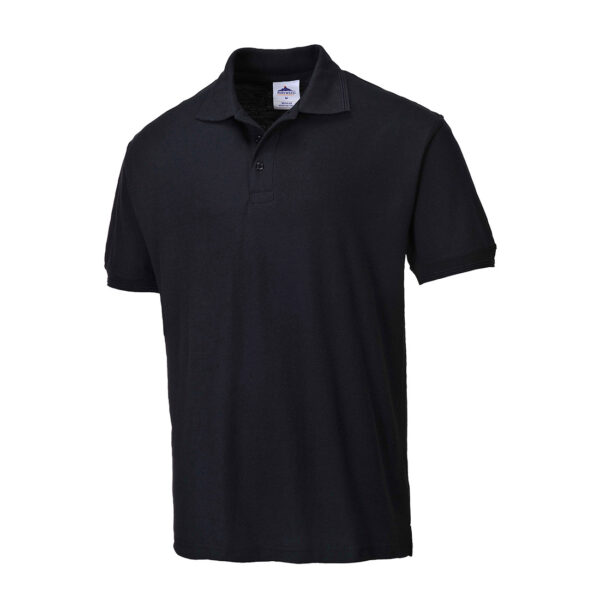 B210 - Naples Polo Shirt  Black