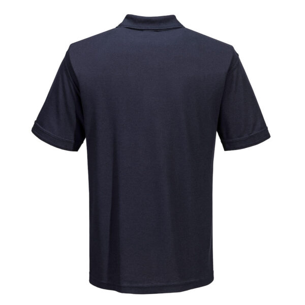 B210 - Naples Polo Shirt S/S  Dark Navy - Image 2