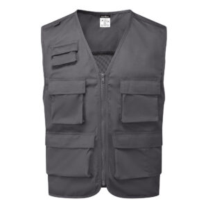 C704 - Work Vest Grey