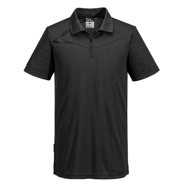 DX410 - DX4 Polo Shirt S/S  All Black