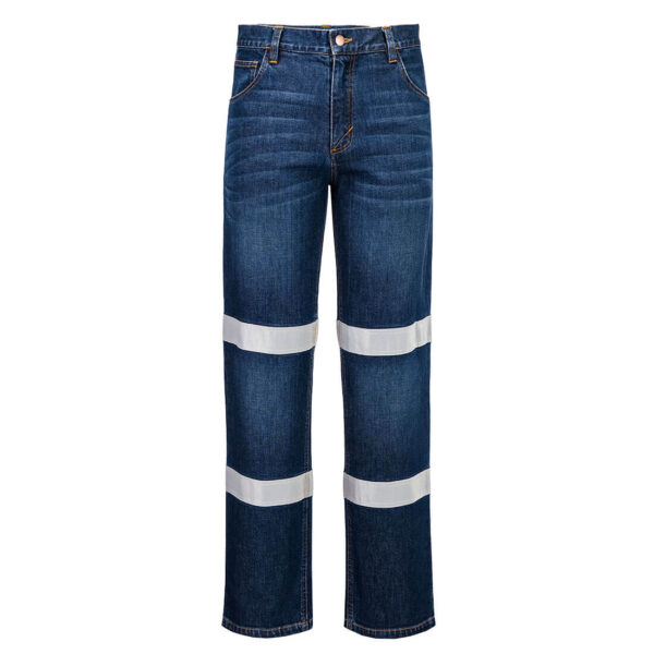 FR423 - Bizflame Denim Flex FR Jean with Tape  Indigo