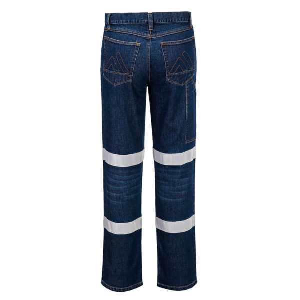 FR423 - Bizflame Denim Flex FR Jean with Tape  Indigo - Image 2