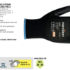 A355 - Grip 15 Nitrile Foam Touchscreen Glove (Pk12)  Black - Image 3