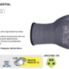 A356 - ESD 15 Nitrile Essential Multipack (Pk12)  Grey/Black - Image 3