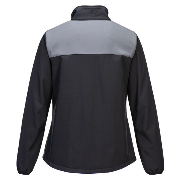 PW278 - PW2 Women's Softshell (2L)  Black/Grey - Image 2